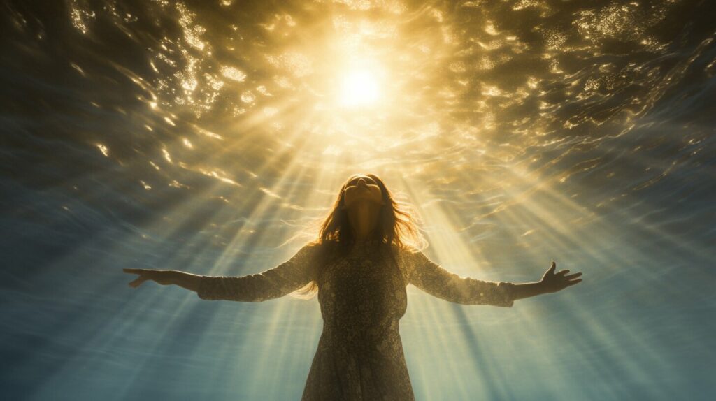 Symbolic representation of water in dreams