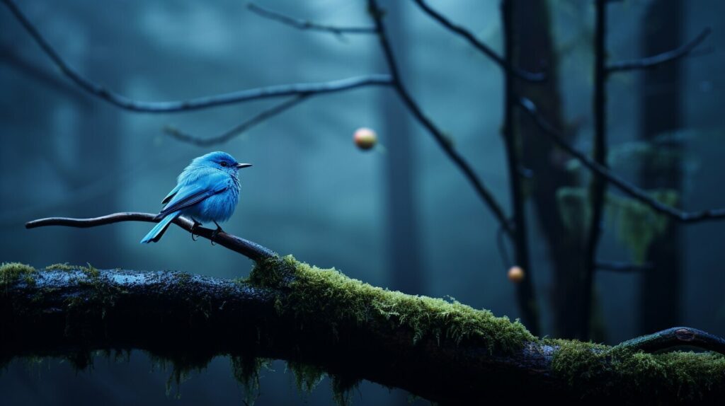 blue bird dream symbol