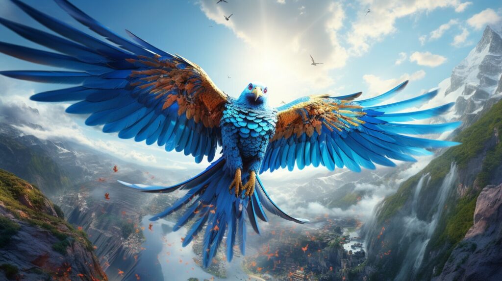 blue bird dream symbolism