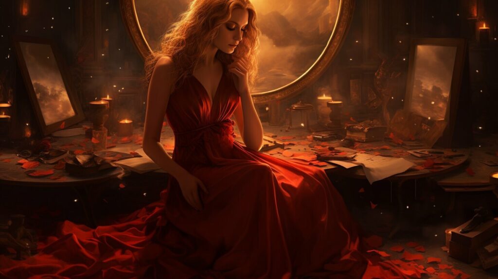 dream interpretation for red clothing