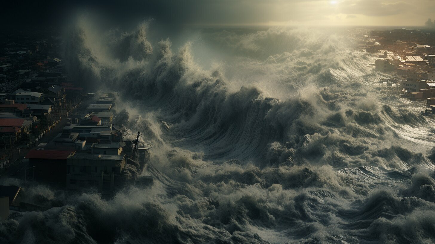Tsunami meaning in english