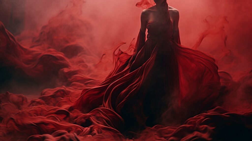 significance of red garments in dreams