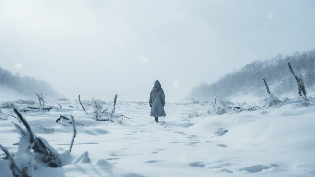 walking in snow dream analysis