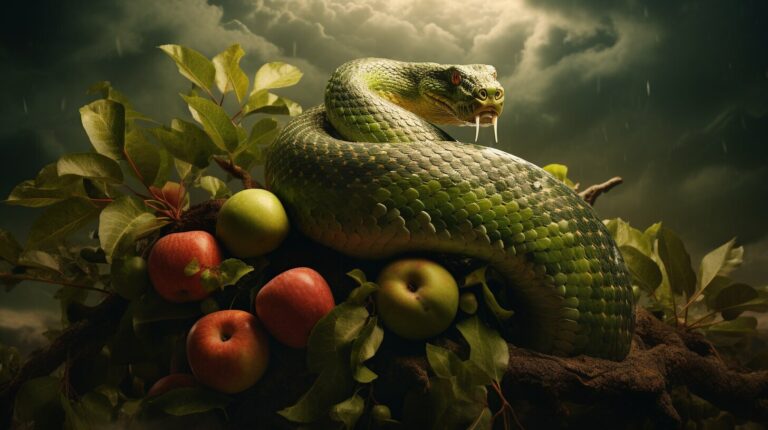 biblical meaning of green snakes in dreams
