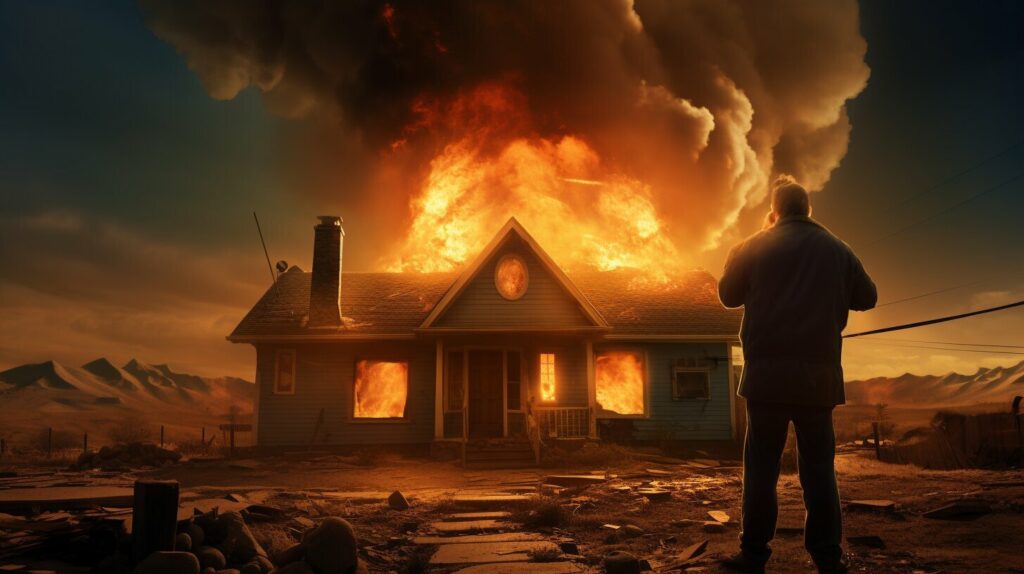 dream analysis of a burning house