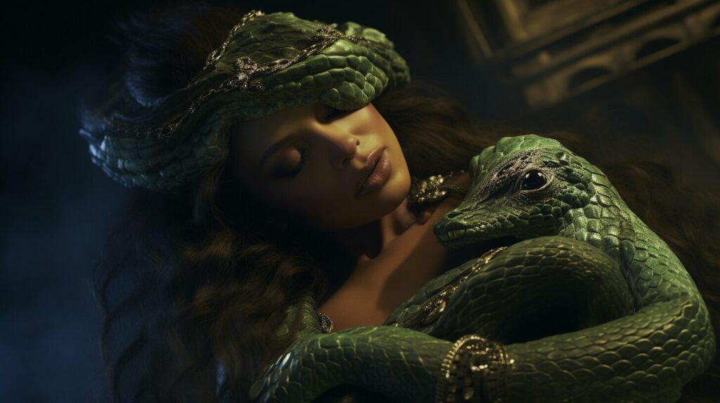 sensual dreams involving snakes