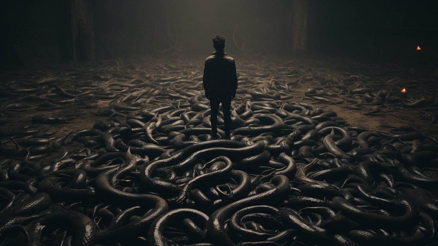 what is the meaning of dreaming dead snakes