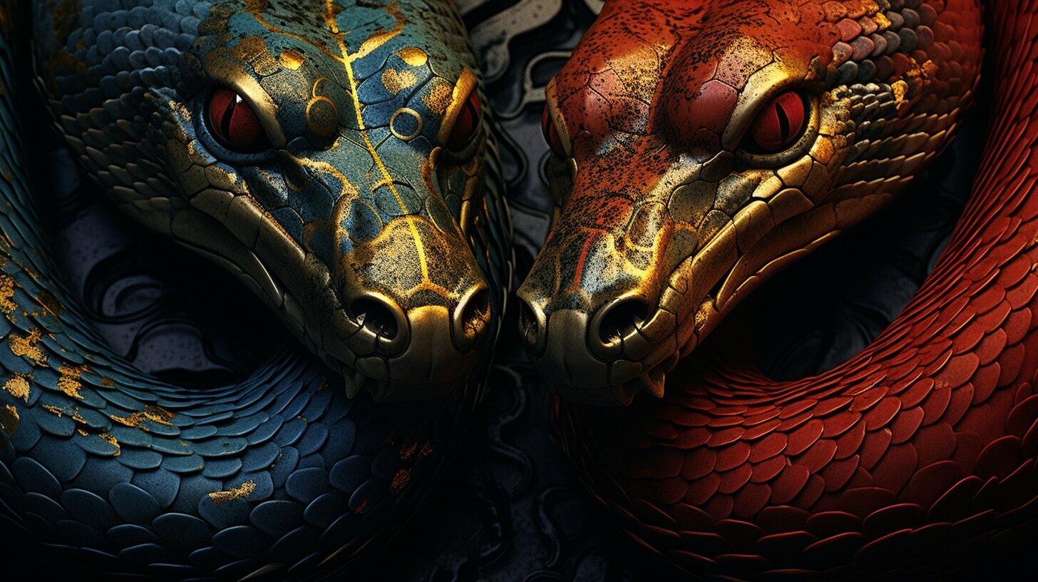 Unraveling Meanings Two Snakes in Dream